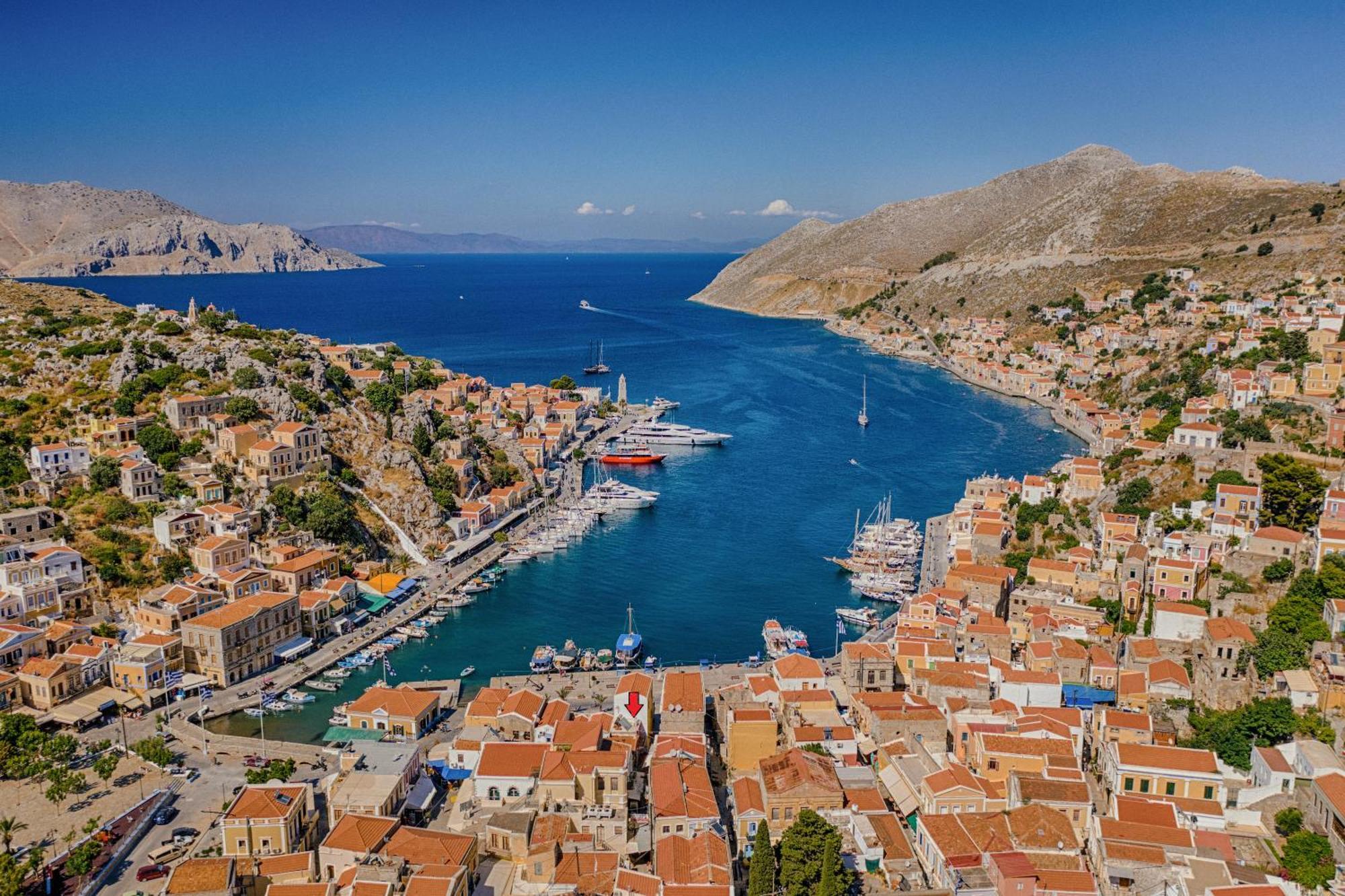 The Old Symi Apartment Bagian luar foto
